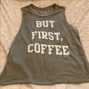 Fifth and Sun graphic muscle tank top